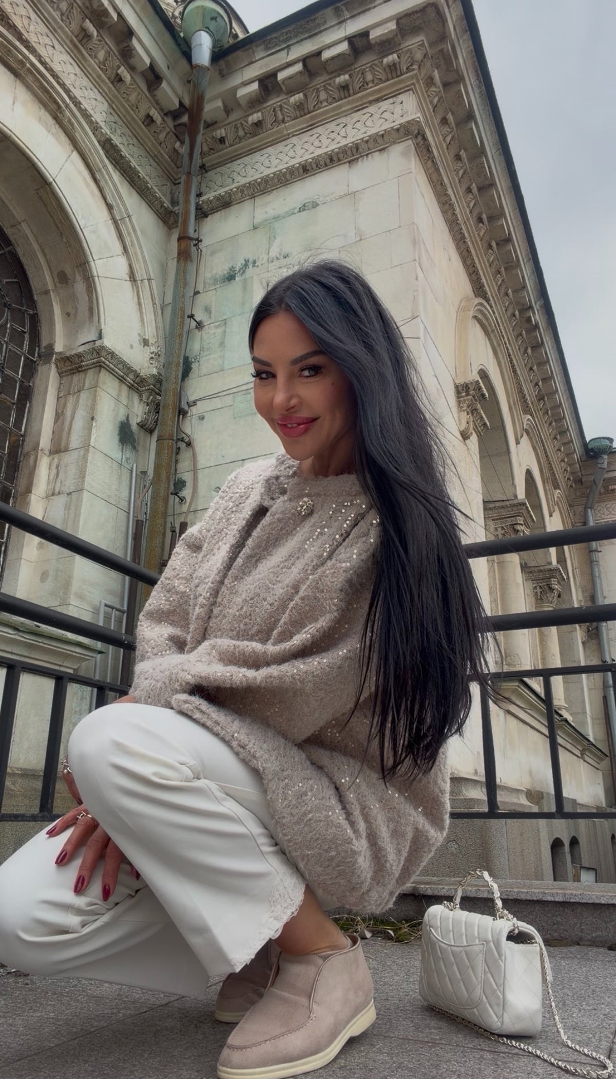 Champagne Shine Cardigan