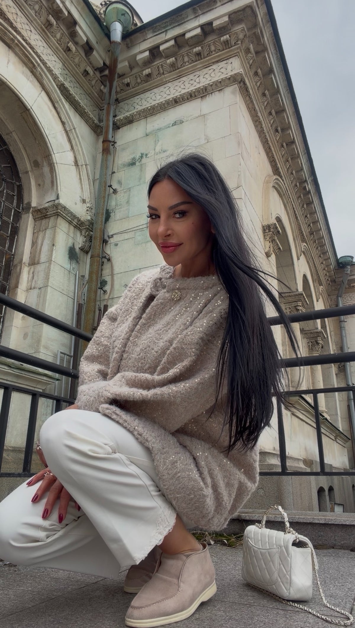 Champagne Shine Cardigan