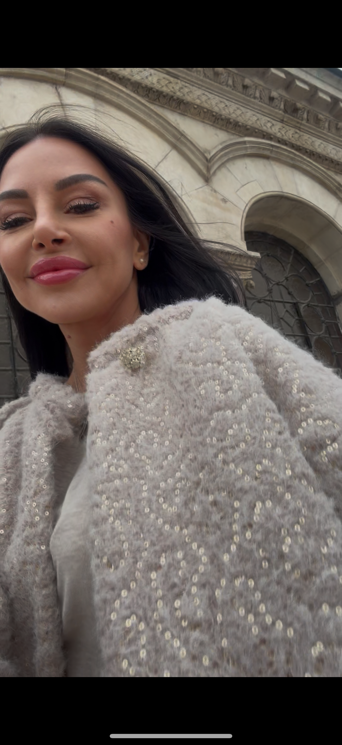Champagne Shine Cardigan
