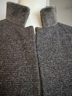 Silver Grey Mink Cardigan
