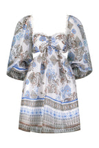Charming Summer Dress Blue Island