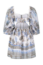 Charming Summer Dress Blue Island