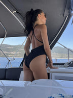 One piece Swiming suit Night Sky