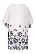 Cotton Long Shirt Gentle Flower