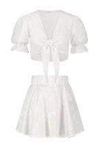 Skirt and shirt set White Summer