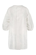 Long Linen Shirt "White Summer"