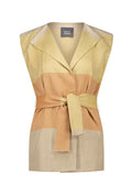 Sleeveless Blazer Shining Shoulders