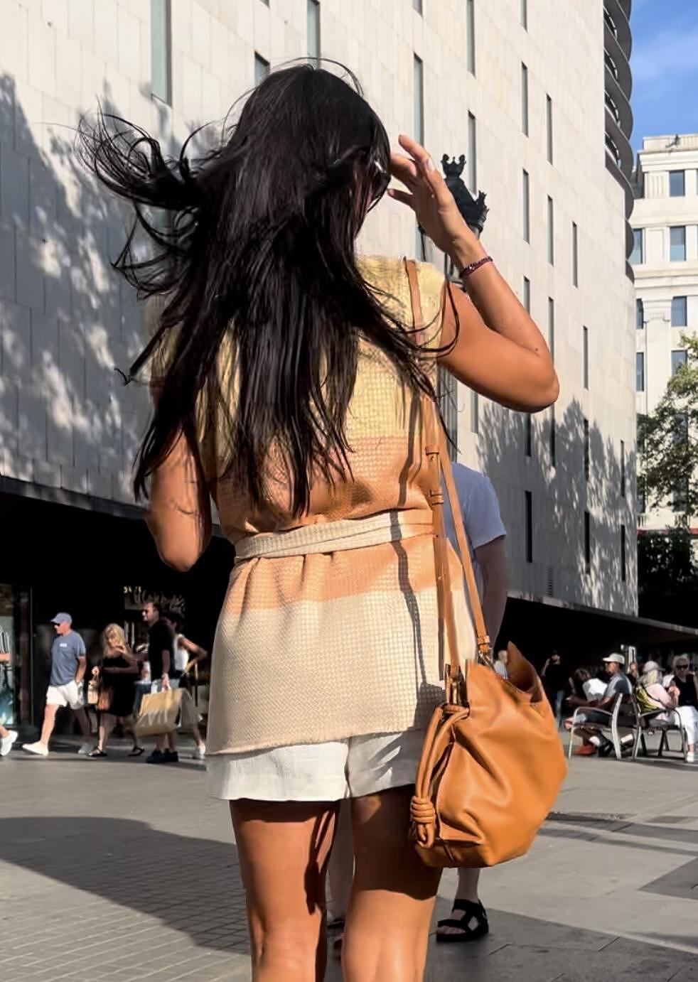 Sleeveless Blazer Shining Shoulders